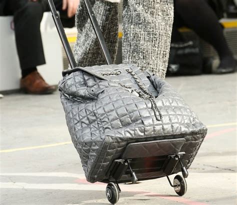 chanel shopping trolley